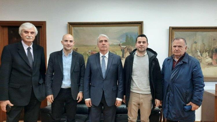 Εποικοδομητική συνάντηση Κεδίκογλου με την Πανελλήνια Ένωση Μικρομεσαίων Ιχθυοκαλλιεργητών