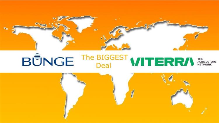 Στα 8,2 δισ. ευρώ η συγχώνευση Bunge – Viterra