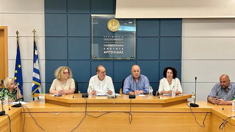 Σύσκεψη υπό τον περιφερειάρχη Πελοποννήσου για τα αρδευτικά ζητήματα της Π.Ε. Αργολίδας