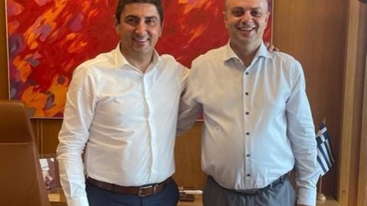 Ο Αυγενάκης συναντήθηκε με τον Λαρισαίο βουλευτή Χρήστο Καπετάνο για θέματα του Ελγά και των Τοεβ και Γοεβ