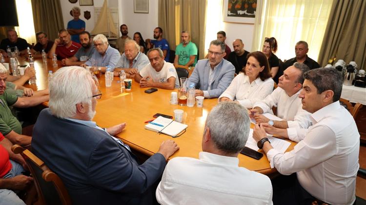 Συνάντηση Αυγενάκη με το Σύλλογο Επαγγελματιών Αλιέων Κρήτης