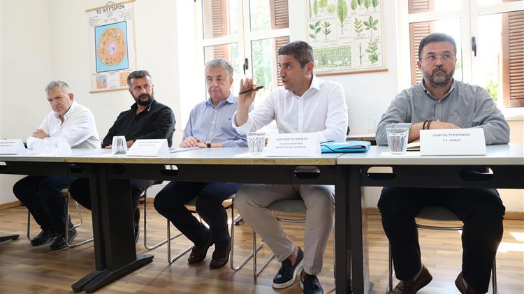 Στ. Αρναουτάκης: Θα βοηθήσουμε με όλες μας τις δυνάμεις για την ανασύσταση της Γεωργικής σχολής Μεσσαράς