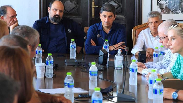 Συνάντηση με παράκτιους αλιείς και επίσκεψη στη λαβωμένη Ζαγορά