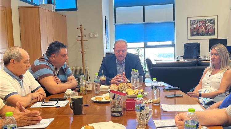 Επαφές και συναντήσεις των ΥφΑΑΤ  Δ. Σταμενίτη και Στ. Κελέτση στη Θεσσαλονίκη