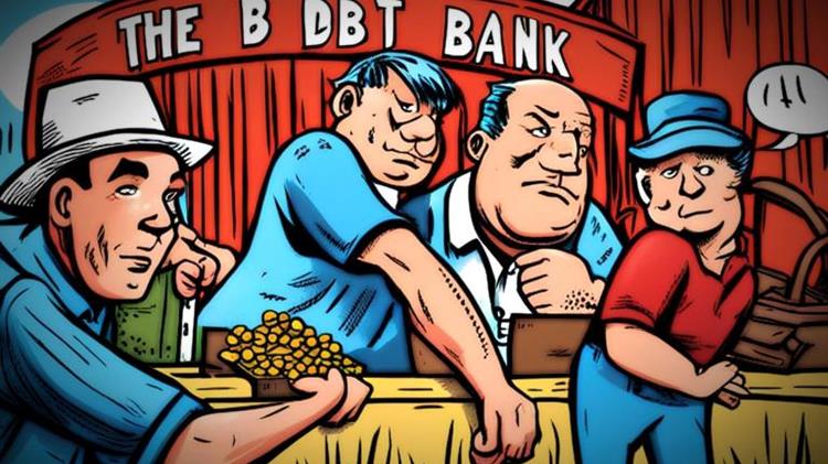 Πόσο χρεωμένοι είναι οι Έλληνες αγρότες-κτηνοτρόφοι στις τράπεζες;