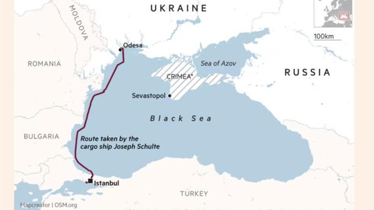 Ουκρανία: Αναστέλλει τον ανθρωπιστικό διάδρομο σιτηρών στη Μαύρη Θάλασσα