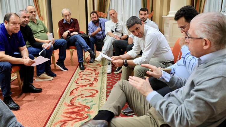 Συναντήσεις Αυγενάκη, Ταχιάου και Τριαντόπουλου, με διοικήσεις ΤΟΕΒ Θεσσαλίας και κτηνοτρόφους Τρικάλων