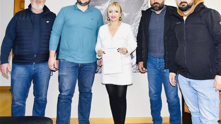 Επίσκεψη Επιτροπής Αγροτών από τη Βόρεια Πιερία στην Αντιπεριφερειάρχη Πιερίας