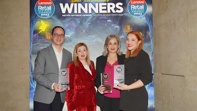 Τριπλή διάκριση για την ΜΠΑΡΜΠΑ ΣΤΑΘΗΣ στα Retail Business Awards