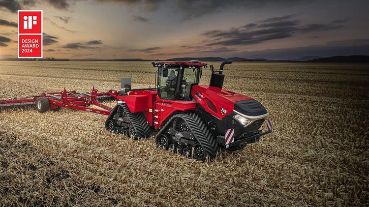 Case Quadtrac 715: Κατέκτησε διεθνές βραβείο σχεδιασμού
