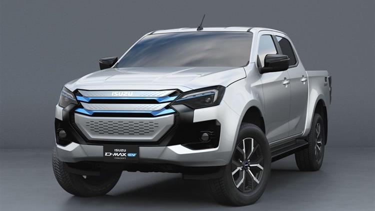 Η Isuzu παρουσιάζει το πρώτο ηλεκτρικό D-MAX Pickup Truck