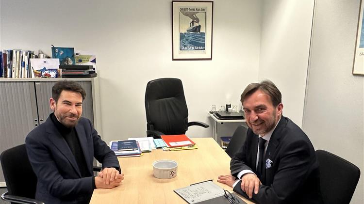 Βιώσιμη Γαλάζια Οικονομία στην Κρήτη: Συνάντηση στη Γεν. Διεύθυνση Θαλασσίων Θεμάτων και Αλιείας της ΕΕ