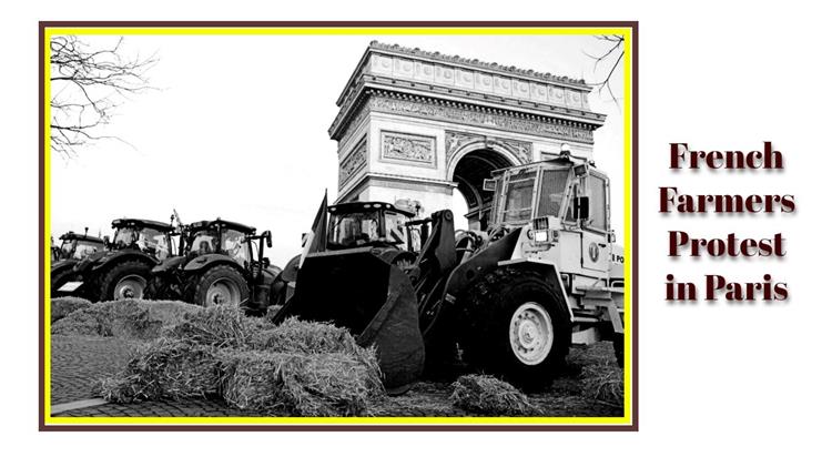 Διαμαρτυρίες αγροτών στην Ευρώπη:  Γάλλοι και Πολωνοί αγρότες στους δρόμους