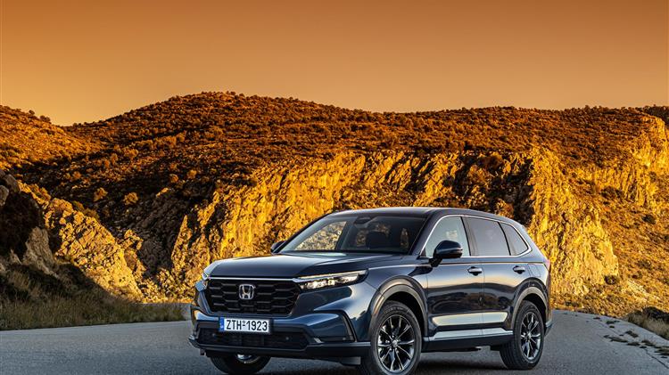 Το ΝΕΟ HONDA CR-V απέσπασε πέντε αστέρια στις δοκιμές του EURO NCAP