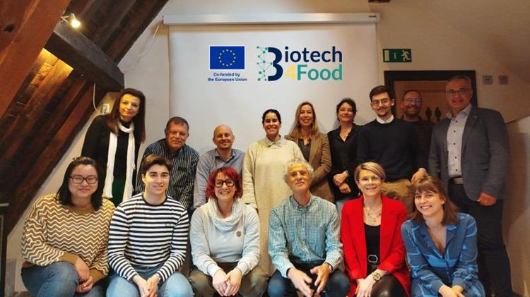 2η συνάντηση των εταίρων του  έργου "Biotech4food"  για τη Bιοτεχνολογία και την Αγροδιατροφή