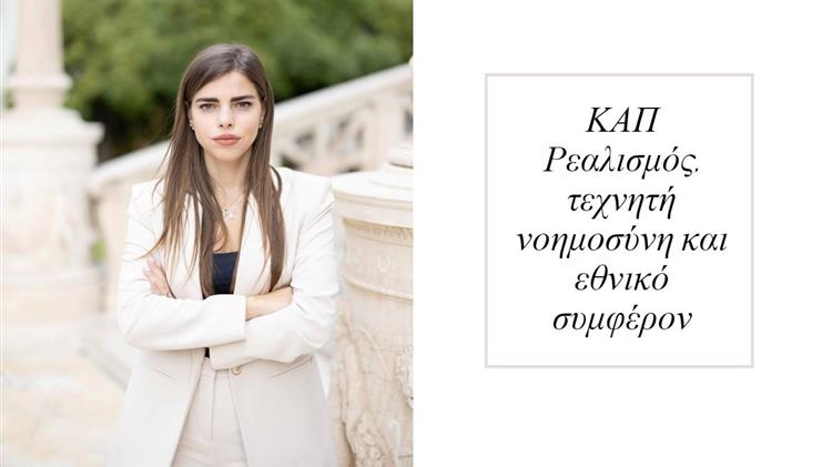 ΚΑΠ: Ρεαλισμός, τεχνητή νοημοσύνη και εθνικό συμφέρον
