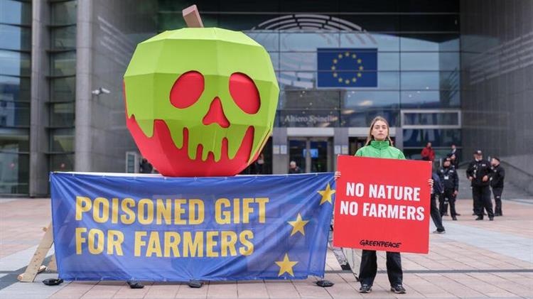 Greenpeace: Το Ευρωπαϊκό Κοινοβούλιο εξαλείφει την προστασία της φύσης από τη γεωργία