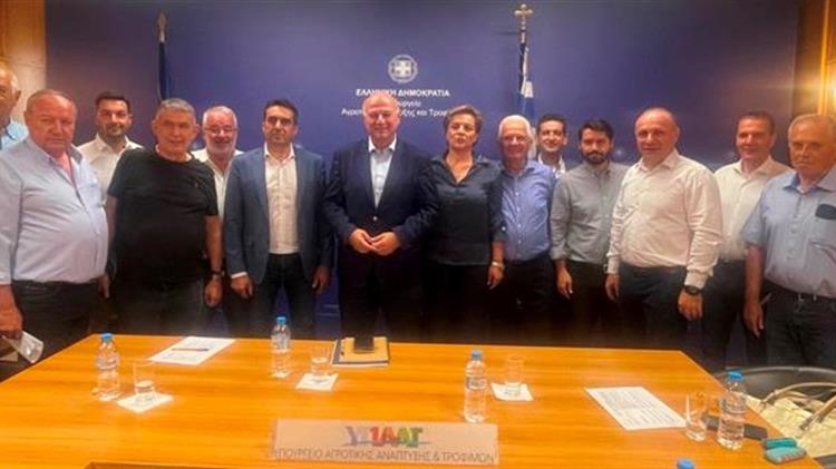 Τσιάρας- ΕΘΕΑΣ: Κοινός στόχος η ενίσχυση του πρωτογενούς τομέα και η στήριξη των Ελλήνων παραγωγών