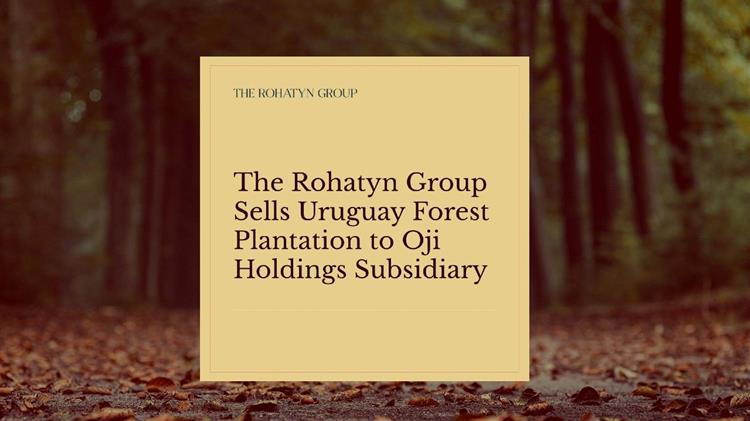 Ο Όμιλος Rohatyn πουλάει 400.000 στρέμματα δασικής φυτείας στην Ουρουγουάη