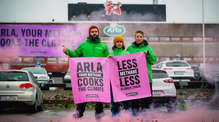 Έρευνα Greenpeace: οι εκπομπές μεθανίου των εταιρειών κρέατος & γαλακτοκομικών ανταγωνίζονται αυτές των εταιρειών ορυκτών καυσίμων