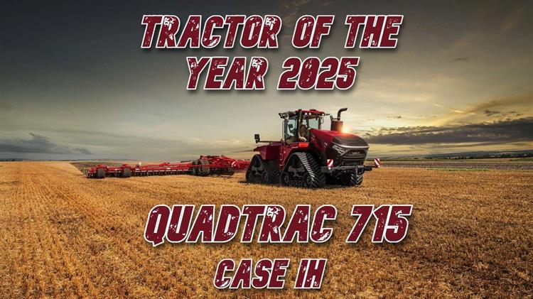 Case: Quadtrac 715 τρακτέρ της χρονιάς για το 2025