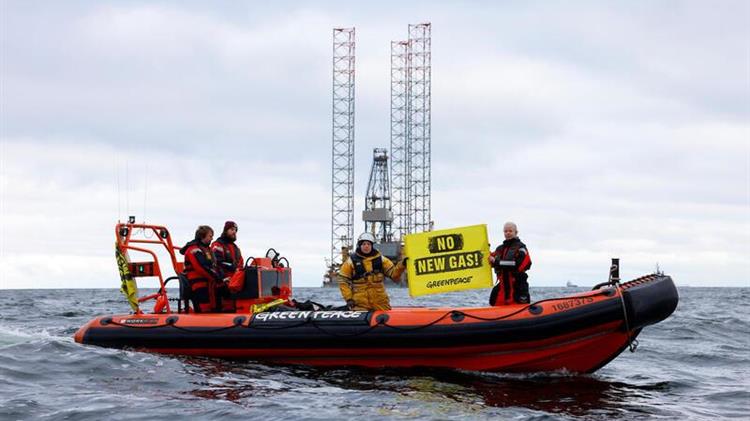 Greenpeace: Η απαγόρευση των νέων έργων πετρελαίου και αερίου στην ΕΕ είναι νομικά εφικτή