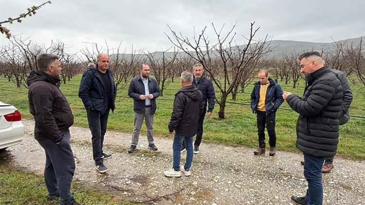 Βασιλειάδης: Επισκέψεις σε Όρμα, Λουτράκι, Πιπεριά και Αρσένι για στήριξη των παραγωγών