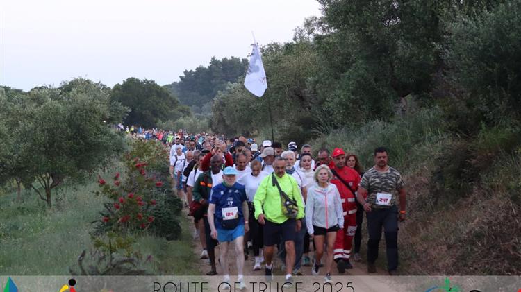 Δρομείς από 25 χώρες, μετείχαν στο Δρόμο της Εκεχειρίας