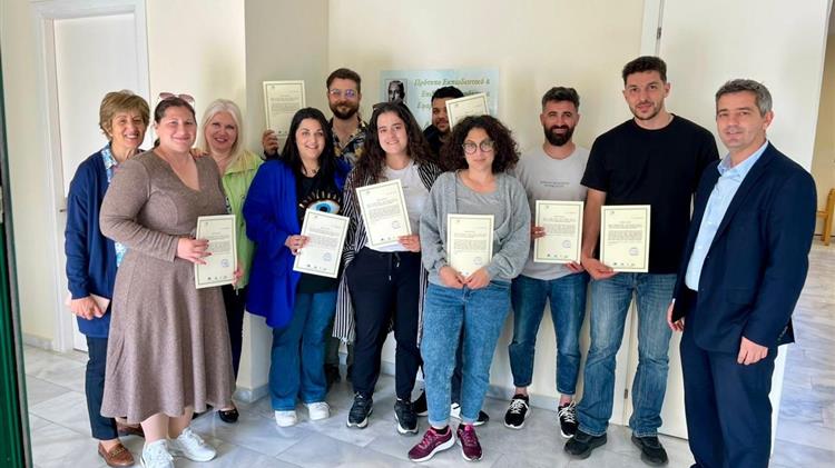 ΕΛΓΟ – ΔΗΜΗΤΡΑ: Ολοκλήρωση της κατάρτισης νέων γεωργών με υψηλά ποσοστά επιτυχίας