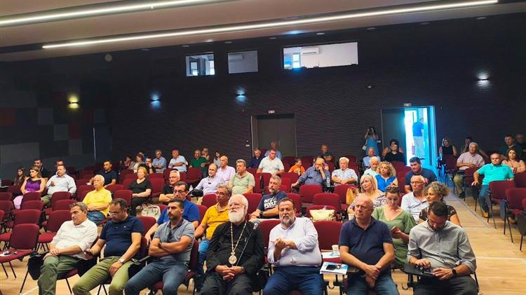 Σημαντικές διαπιστώσεις για την επόμενη μέρα στη διαχείριση του νερού στην επιτυχημένη εσπερίδα στο Αρκαλοχώρι