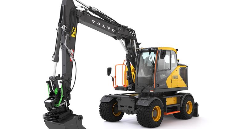 Η Volvo Construction Equipment αποκαλύπτει τη νέα γενιά ελαστικοφόρων EWR150 και EWR170 Μικρής Ακτίνας Περιστροφής