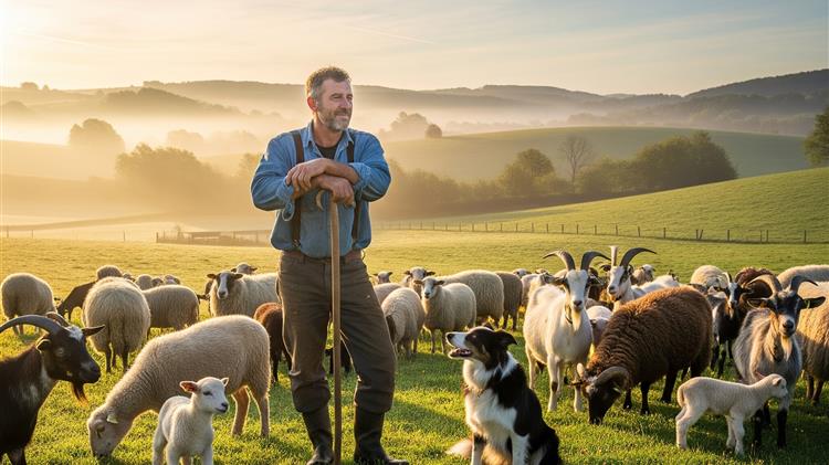 «Παγιδευμένες» ζωοτροφές στα χωράφια των Φαρσάλων λόγω της ευλογιάς των προβάτων