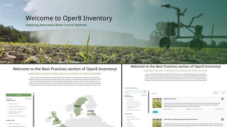 Ανανεωμένο Αποθετήριο του Oper8 με 80 Καλύτερες Πρακτικές για Βιώσιμη Διαχείριση Ζιζανίων