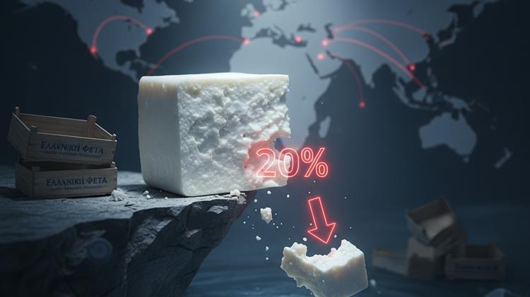 ΣΕΒΓΑΠ: Ορατός ο κίνδυνος να χαθεί το 20% εξαγωγών της ελληνικής φέτας