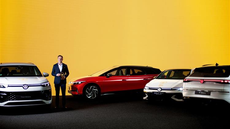 Τέσσερα Golden Steering Wheel για τη Volkswagen – Ιστορικό ρεκόρ στα 49 χρόνια του θεσμού