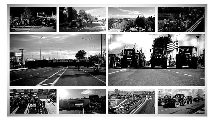 Χάρτης αγροτικών κινητοποιήσεων: Τα κύρια μπλόκα σε όλη την Ελλάδα