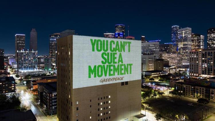 Greenpeace: Έφεση στην απόφαση-μαμούθ των 345 εκ. δολαρίων υπέρ της Energy Transfer
