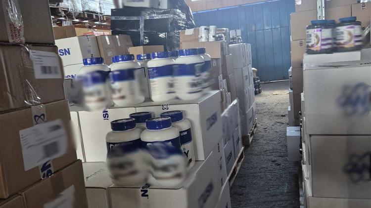 ΑΑΔΕ-ΔΕΟΣ: Εντόπισε δίκτυο με 34.000 μη εγκεκριμένα συμπληρώματα διατροφής και φοροδιαφυγή