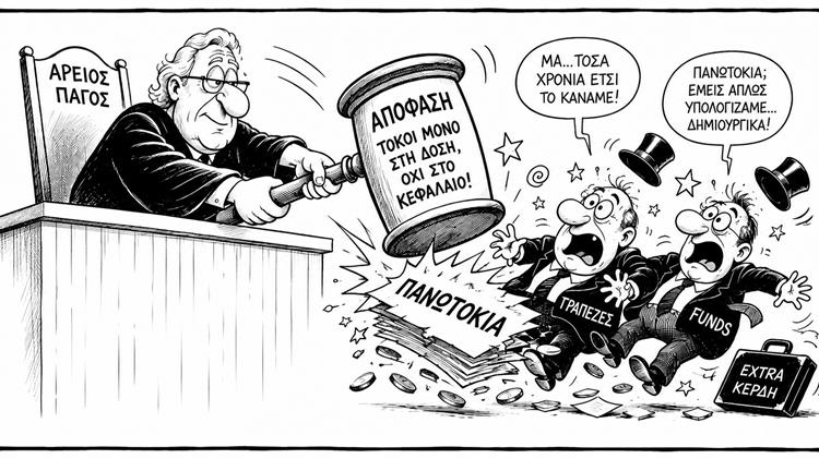 Πώς τράπεζες και funds έχασαν τη μάχη των «πανωτοκίων»