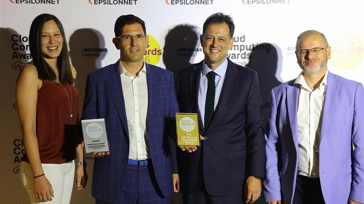 Όμιλος Επιχειρήσεων Σαρακάκη: Gold & Silver Award στα Cloud & SaaS Awards 2026