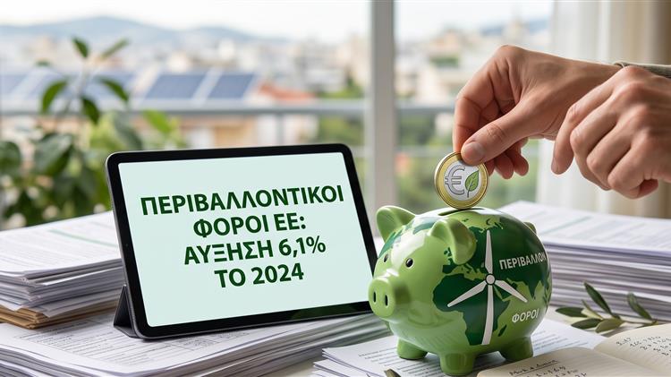 Eurostat: Αύξηση 6,1% στα έσοδα από περιβαλλοντικούς φόρους στην ΕΕ το 2024