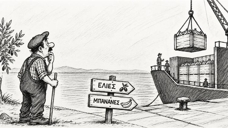 Η Ελλάδα εξάγει ό,τι δεν παράγει — Το παράδοξο της μπανάνας