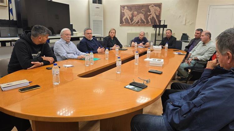 Σύσκεψη στην Αποκεντρωμένη Διοίκηση για τις Οστρακοκαλλιέργειες στον Θερμαϊκό Κόλπο