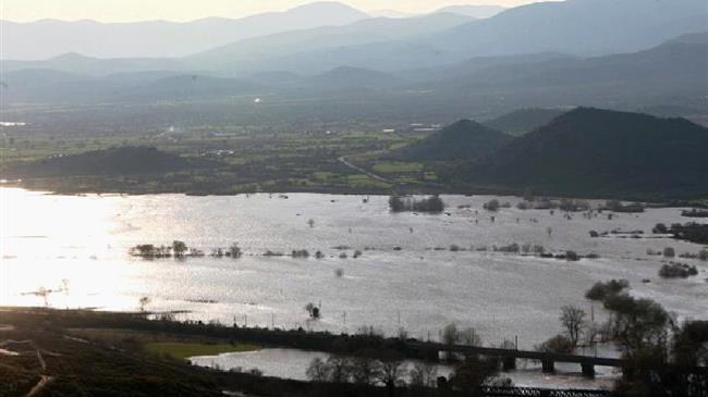 Σε λιμνοθάλασσα έχει μετατραπεί ο Θεσσαλικός κάμπος