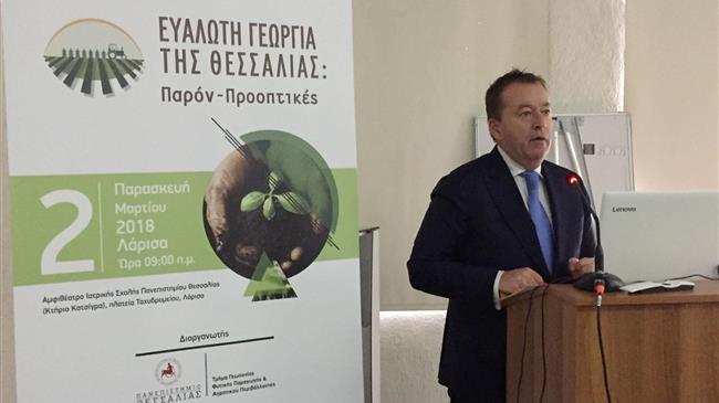 Β. Κόκκαλης: οι νέες καλλιέργειες και η ορθολογική χρήση του νερού