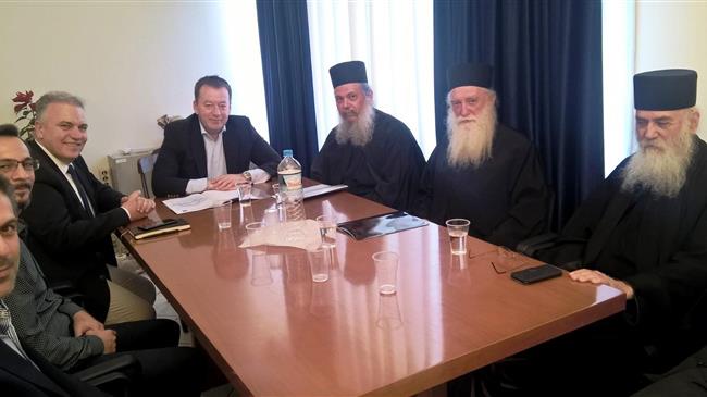 Συνάντηση Β. Κόκκαλη με την Ιεροκοινοτική Επιτροπή Αγ. Όρους