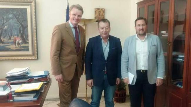 Συνάντηση του Β. Κόκκαλη με τον Γενικό Γραμματέα της Παγκόσμιας Οργάνωσης Σπόρων