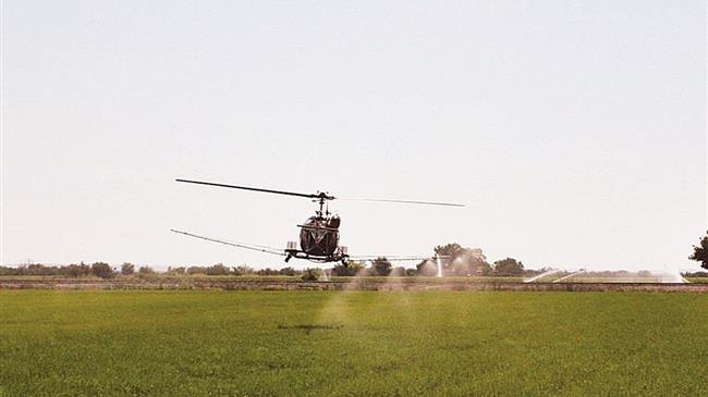 Διενέργεια  εναέριων ψεκασμών για την καταπολέμηση των κουνουπιών στους ορυζώνες της Θεσσαλονίκης και της Ημαθίας