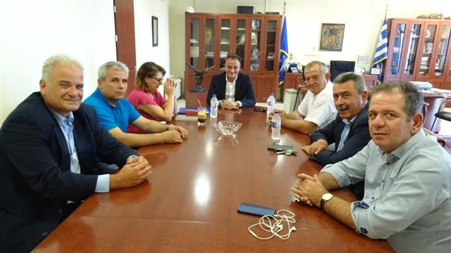 Σύσκεψη της  Ολ. Τελιγιορίδου με τον Περιφερειάρχη Δ. Μακεδονίας κ. Καρυπίδη.