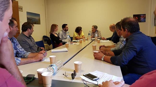 Συνάντηση στο ΥΠΑΑΤ με εκπροσώπους αγροτών της Λέσβου